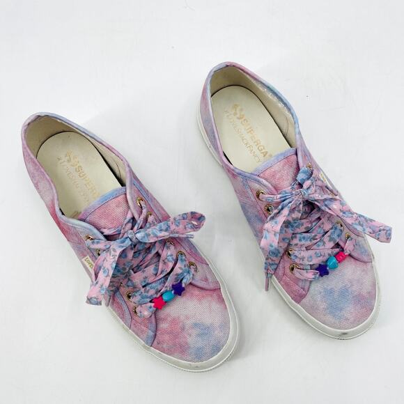 LoveShackFancy x Superaga Pink Floral Sneakers - Picture 2 of 6
